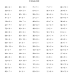 Division Worksheets With Answer Sheet I TeacherSherpa
