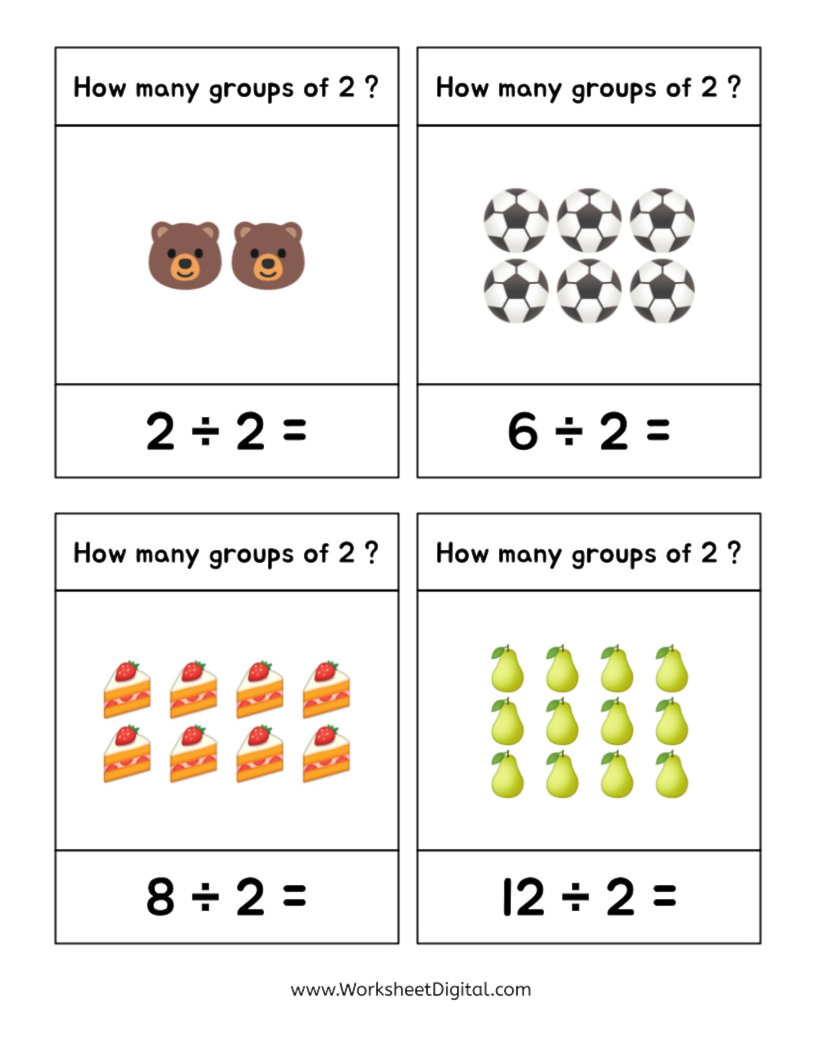 Easy division worksheet divisonworksheets
