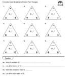 Fact Families Multiplication And Division Interactive Fact Family