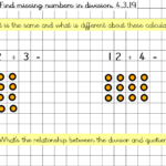 Find Missing Numbers In Division Teaching Resources