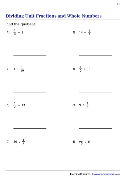 Grade 4 Division Worksheets Divide Whole Tens Hundreds By A Number K5 