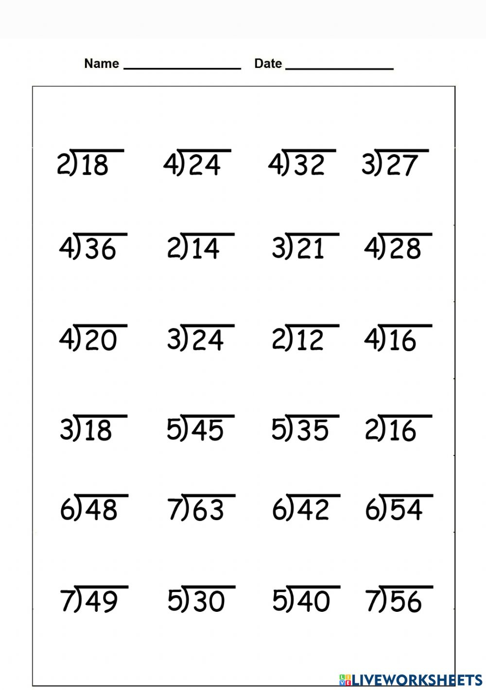 Grade 5 Multiplication Division Worksheets K5 Learning Grade 5 Math