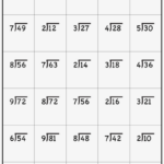 Grade 7 Long Division Sums Division With Three Digit Numbers