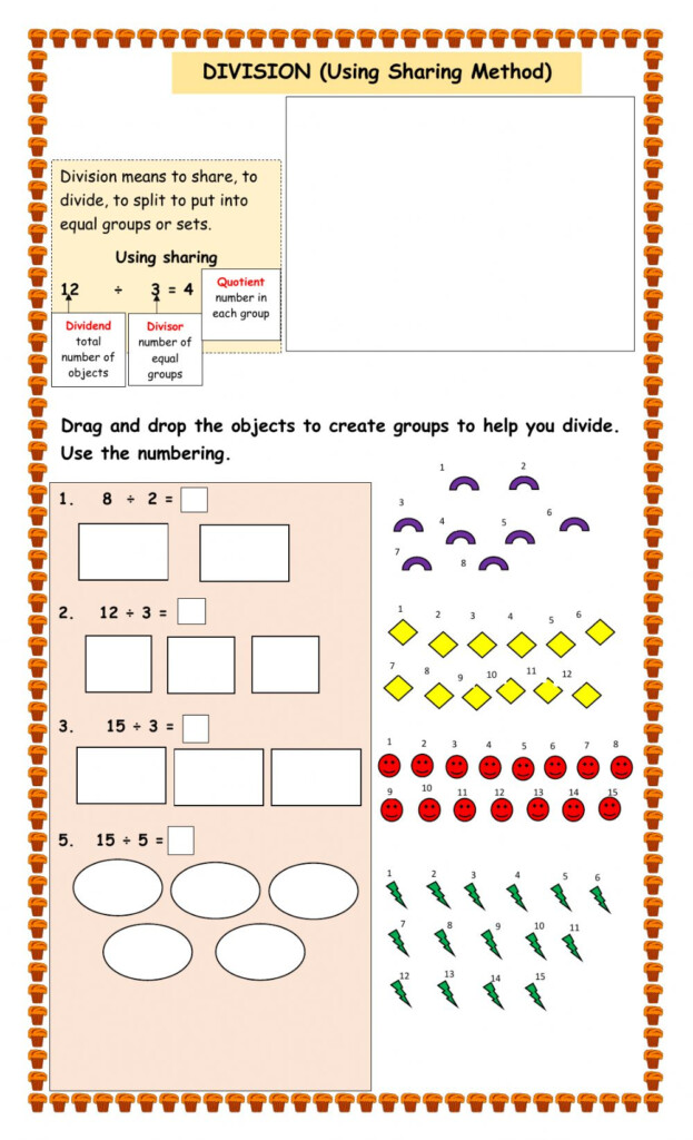 Live Worksheet For Class 3 Maths Division Tech4liv