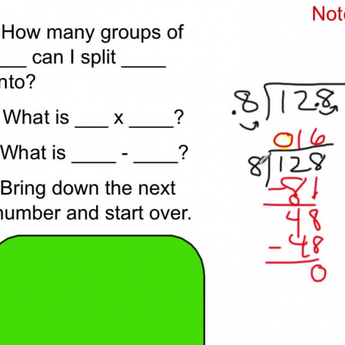 Long Division DMSB 