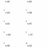 Long Division Two digit Divisor And A Three digit Quotient With No