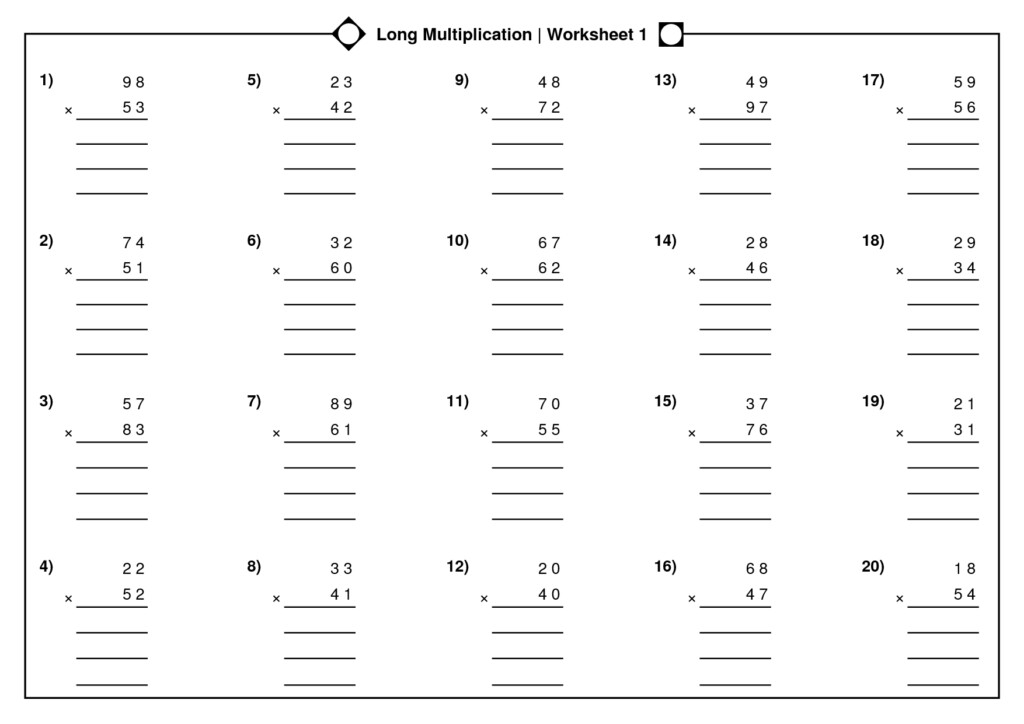 Long Division Worksheet Part Ii With Answer Key By Teach December 