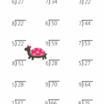Long Division Worksheets Division Without Remainders Fourth Grade