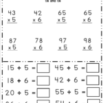 Math Division Worksheet 1 Rabinovitchclipart08