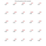Multiplication Worksheets K5 Learning 3 Digit By 2 Digit Long