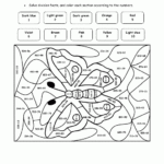 Mystery Pretty Butterfly Division Puzzle Math Division Kids Math