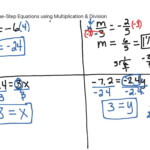 One Step Equations With Multiplication And Division Worksheet Times