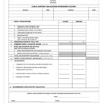 Printable Divorce Asset Worksheet Portal Tutorials