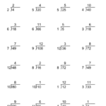 Simple Division Worksheet