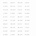 Solving Multiplication And Division Equations Worksheets Db excel