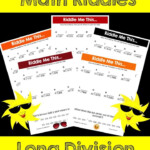 Summer Long Division Math Riddles Math Riddles Math Division Summer