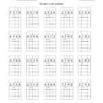 The 2 Digit By 1 Digit Long Division With Grid Assistance And Prompts