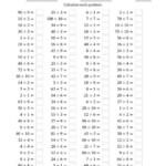 Worksheet Division Timed Test 100 Problems Grass Fedjp Worksheet