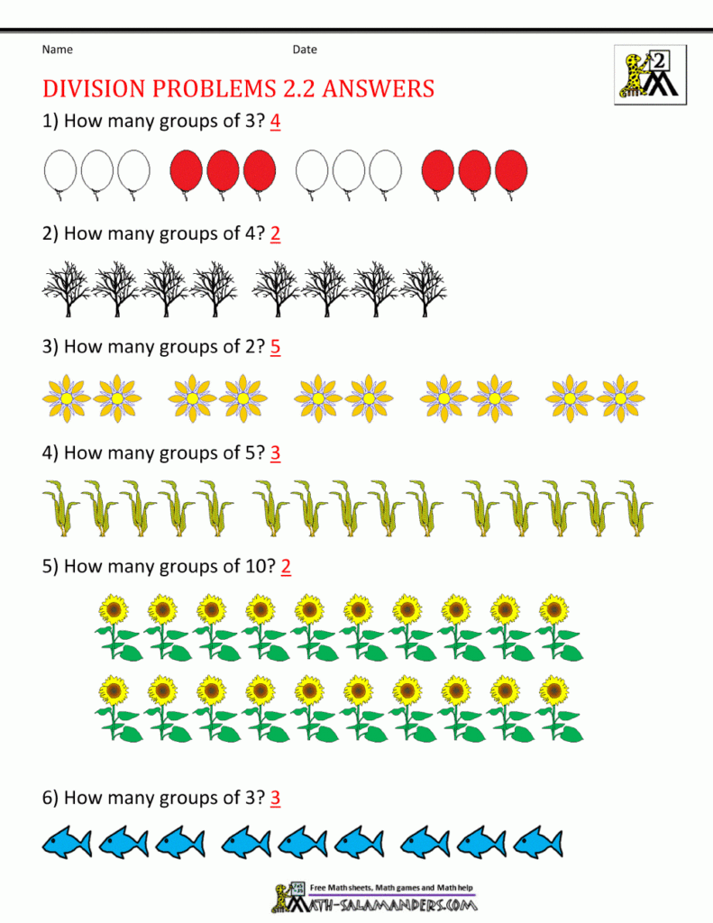 Year 2 Dividing By 2 5 And 3 Teaching Resources 2nd Grade Division 